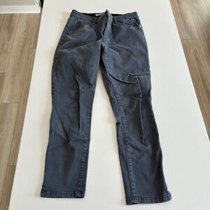 Wit‎ and Wisdom Womens Gray Slim Fit Pants Size 4